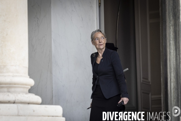 Conseil des ministres à l elysée.