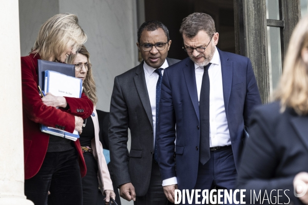 Conseil des ministres à l elysée.
