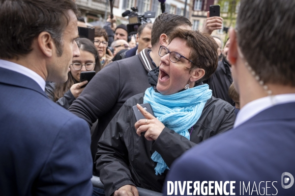 Emmanuel Macron dans le Bas-Rhin
