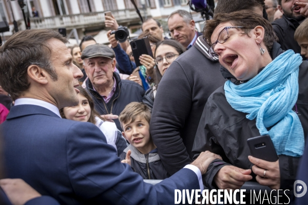 Emmanuel Macron dans le Bas-Rhin