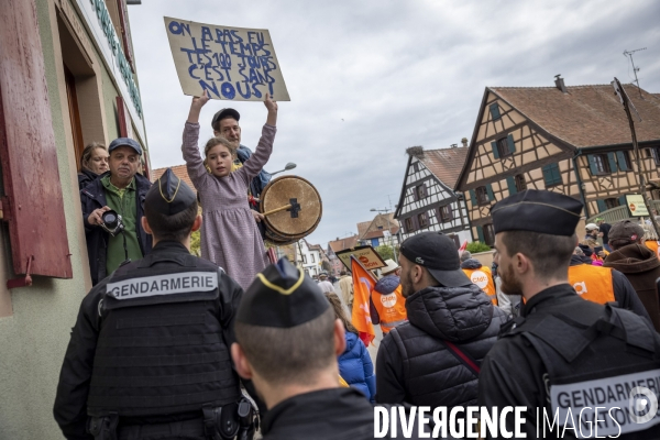 Emmanuel Macron dans le Bas-Rhin