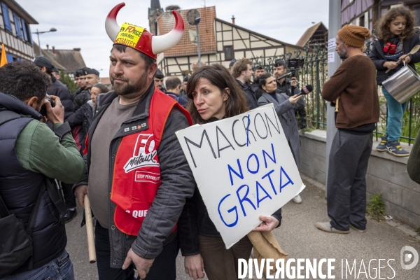 Emmanuel Macron dans le Bas-Rhin