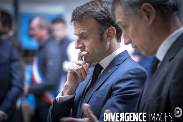 Emmanuel Macron dans le Bas-Rhin
