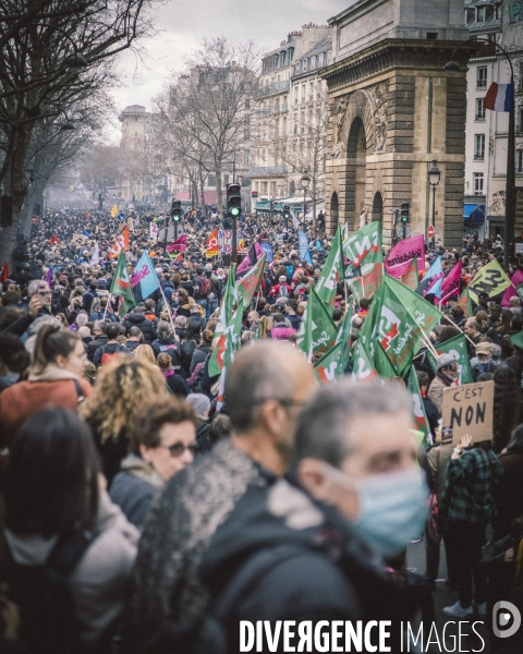 Manifestation contre la réforme des retraites, Paris, 23 mars 2023