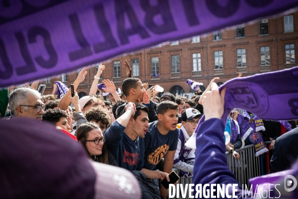 Toulouse : retour de joueurs vainqueurs de la Coupe de France