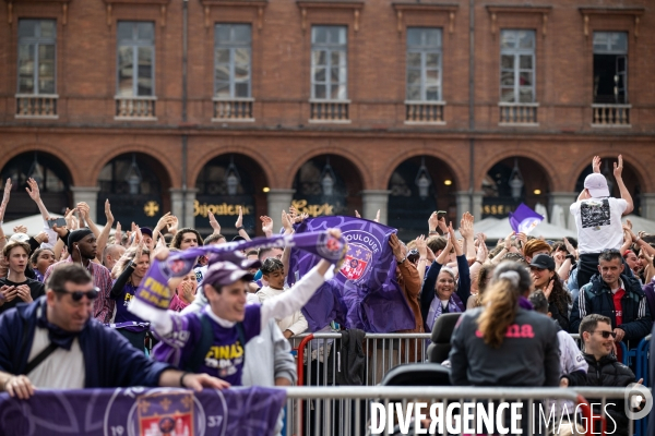 Toulouse : retour de joueurs vainqueurs de la Coupe de France