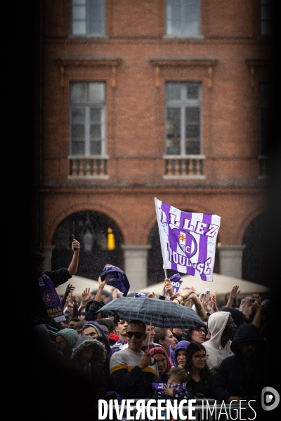 Toulouse : retour de joueurs vainqueurs de la Coupe de France