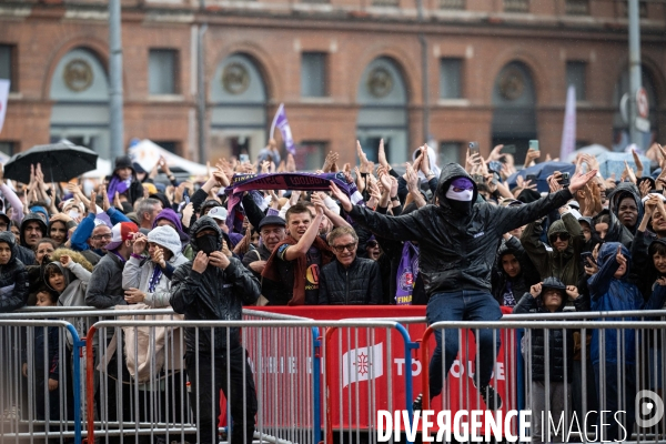 Toulouse : retour de joueurs vainqueurs de la Coupe de France