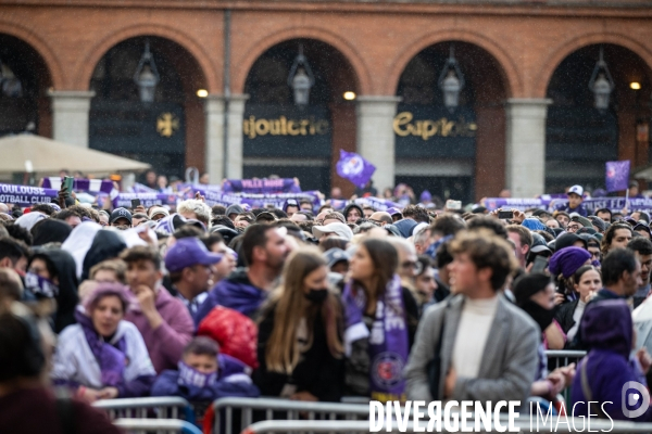 Toulouse : retour de joueurs vainqueurs de la Coupe de France