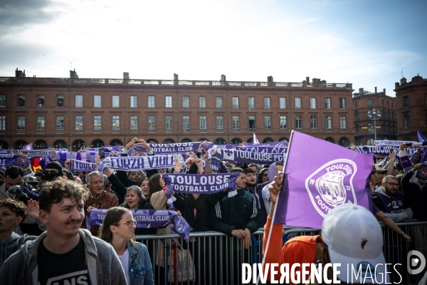 Toulouse : retour de joueurs vainqueurs de la Coupe de France