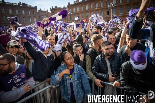 Toulouse : retour de joueurs vainqueurs de la Coupe de France