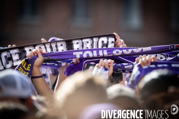 Toulouse : retour de joueurs vainqueurs de la Coupe de France