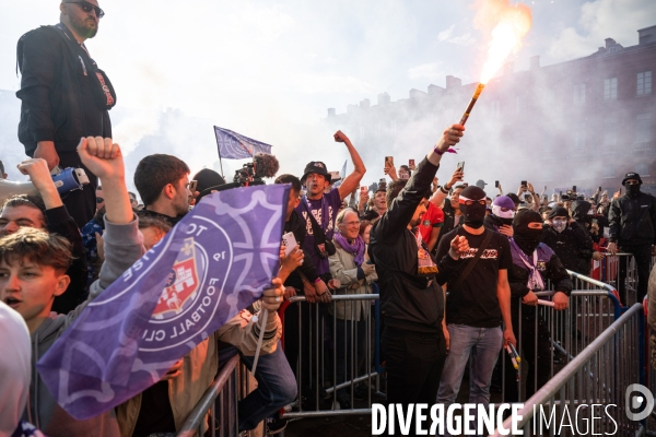 Toulouse : retour de joueurs vainqueurs de la Coupe de France
