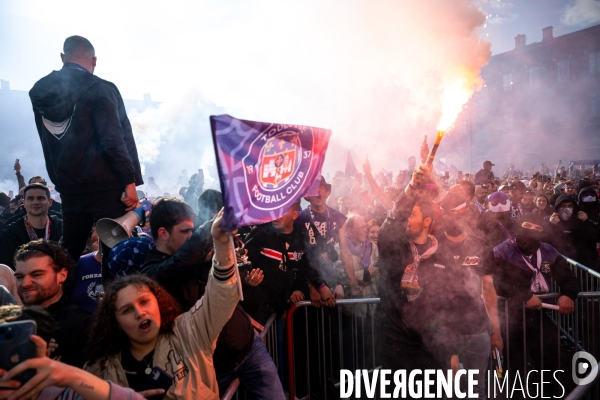 Toulouse : retour de joueurs vainqueurs de la Coupe de France