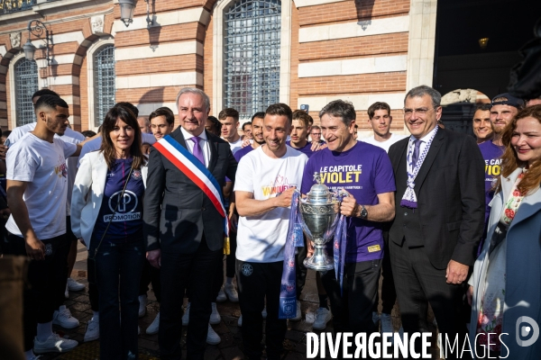 Toulouse : retour de joueurs vainqueurs de la Coupe de France