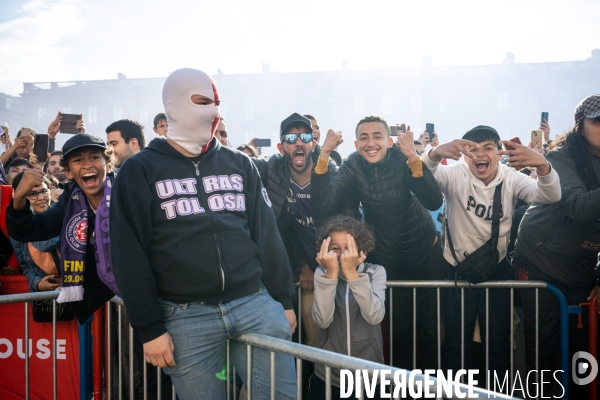 Toulouse : retour de joueurs vainqueurs de la Coupe de France