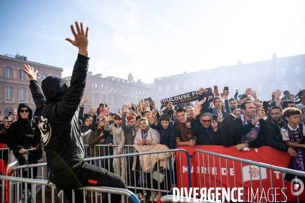 Toulouse : retour de joueurs vainqueurs de la Coupe de France