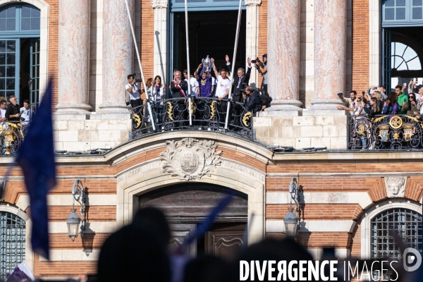 Toulouse : retour de joueurs vainqueurs de la Coupe de France