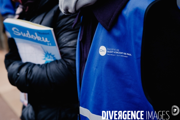 Maraude avec la Société de Saint-Vincent de Paul