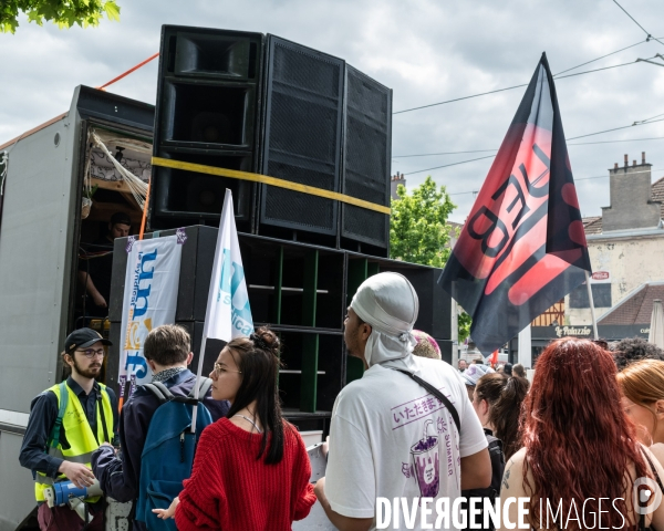 Manifestation 1er mai Dijon