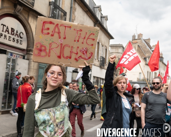 Manifestation 1er mai Dijon