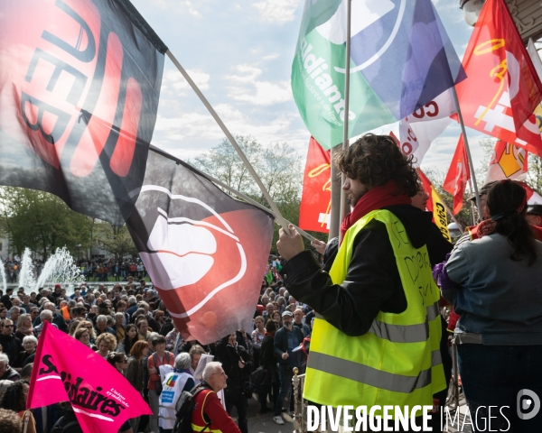Manifestation 1er mai Dijon