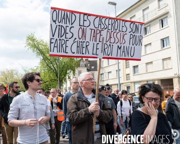 Manifestation 1er mai Dijon