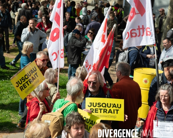 Manifestation 1er mai Dijon