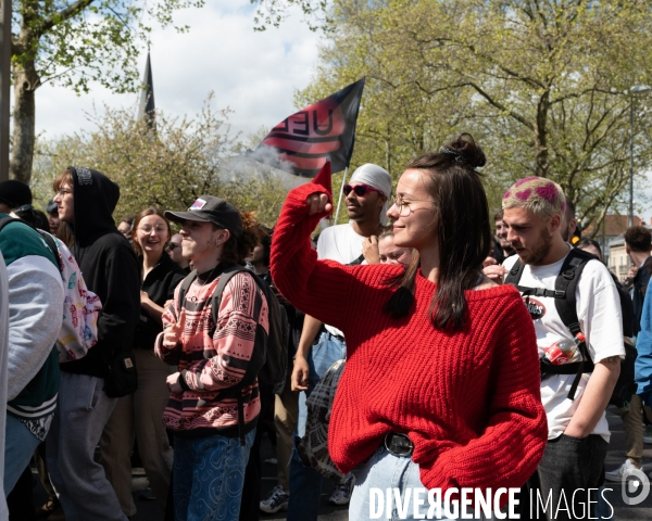 Manifestation 1er mai Dijon