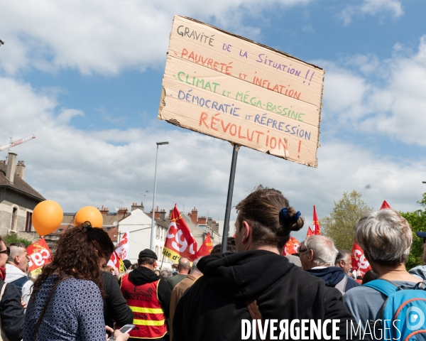Manifestation 1er mai Dijon