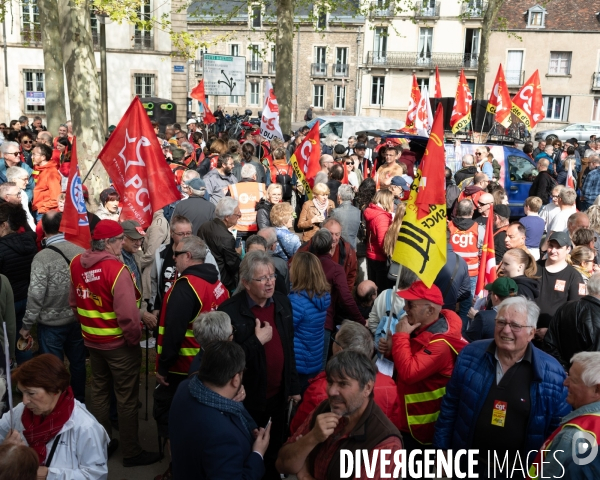 Manifestation 1er mai Dijon