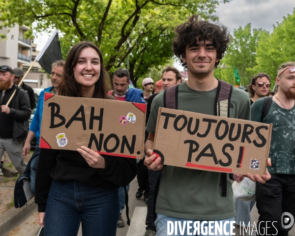 Manifestation 1er mai Dijon