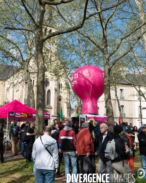 Manifestation 1er mai Dijon