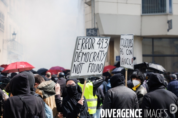 Manifestation du 1er mai à Nantes