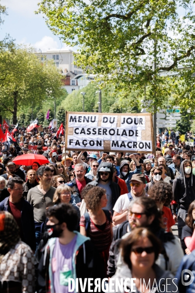 Manifestation du 1er mai à Nantes