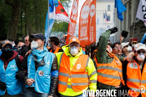 Manifestation du 1er mai à Nantes