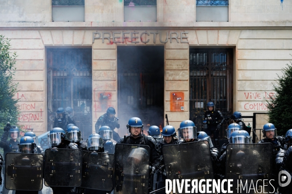 Manifestation du 1er mai à Nantes