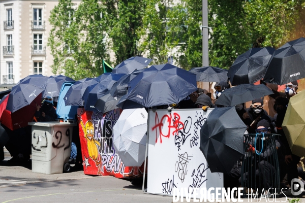 Manifestation du 1er mai à Nantes