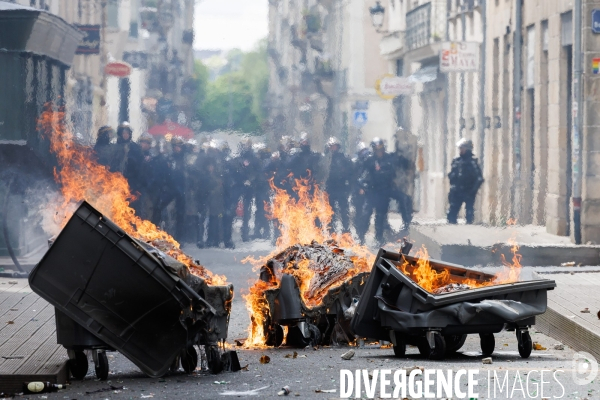 Manifestation du 1er mai à Nantes