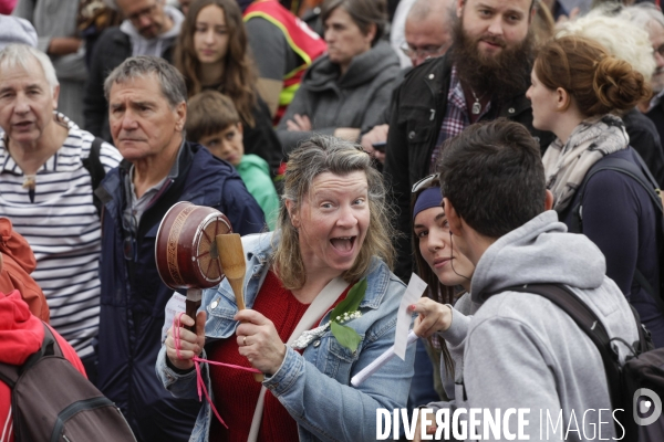 Manifestation du 1er mai et contre la Réforme des Retraites.