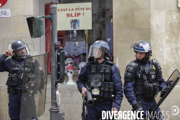 Manifestation du 1er mai et contre la Réforme des Retraites.