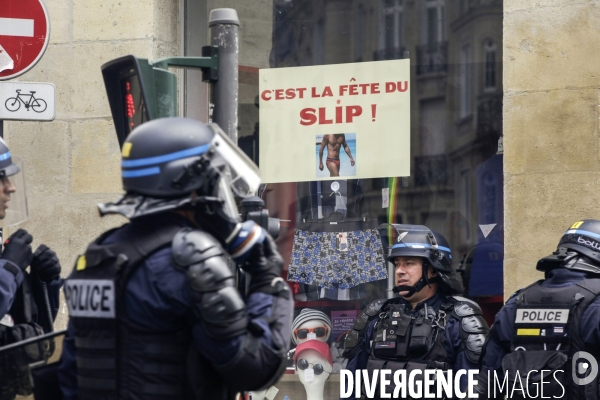 Manifestation du 1er mai et contre la Réforme des Retraites.