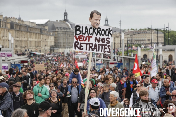 Manifestation du 1er mai et contre la Réforme des Retraites.