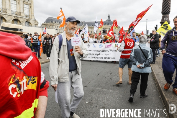 Manifestation du 1er mai et contre la Réforme des Retraites.