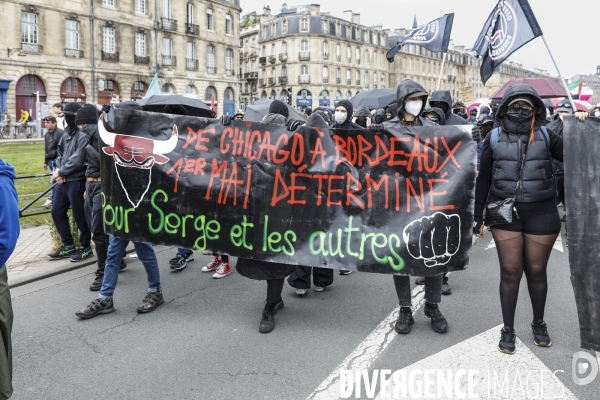 Manifestation du 1er mai et contre la Réforme des Retraites.