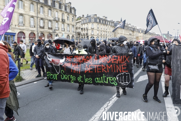 Manifestation du 1er mai et contre la Réforme des Retraites.