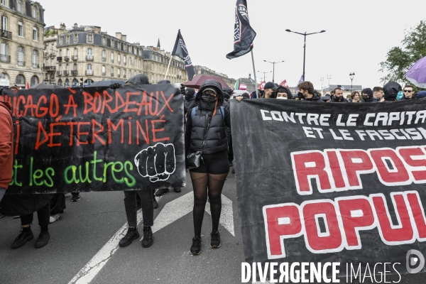 Manifestation du 1er mai et contre la Réforme des Retraites.