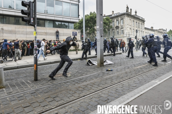 Manifestation du 1er mai et contre la Réforme des Retraites.