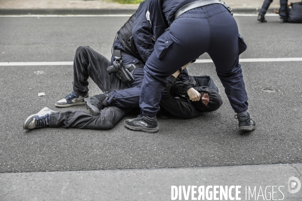 Manifestation du 1er mai et contre la Réforme des Retraites.