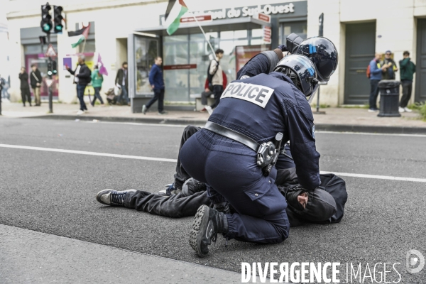 Manifestation du 1er mai et contre la Réforme des Retraites.